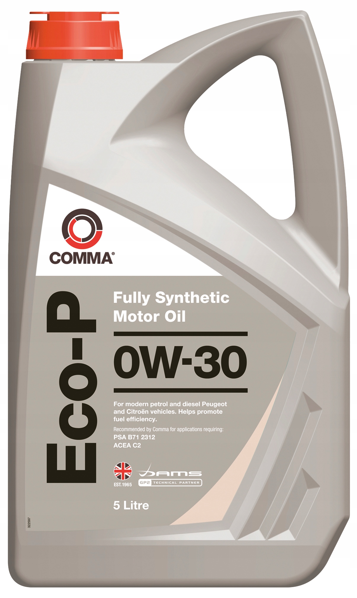 Comma Eco-p 0W-30 5L Motorový Olej C2 Psa B71 2312