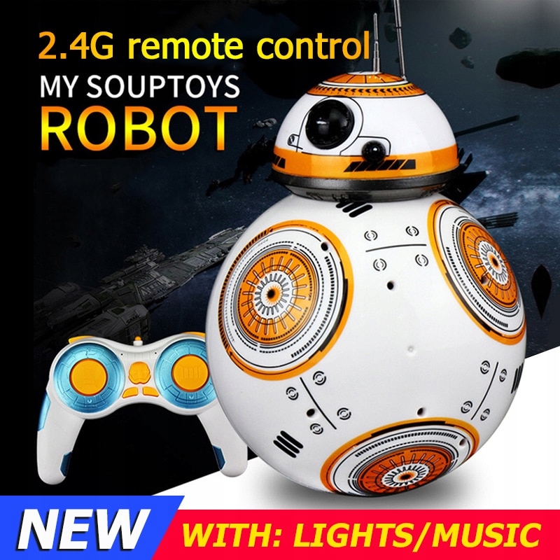 Uaktualnij model RC BB 8 Droid Robot BB8 Inteligen Kod producenta 20231124