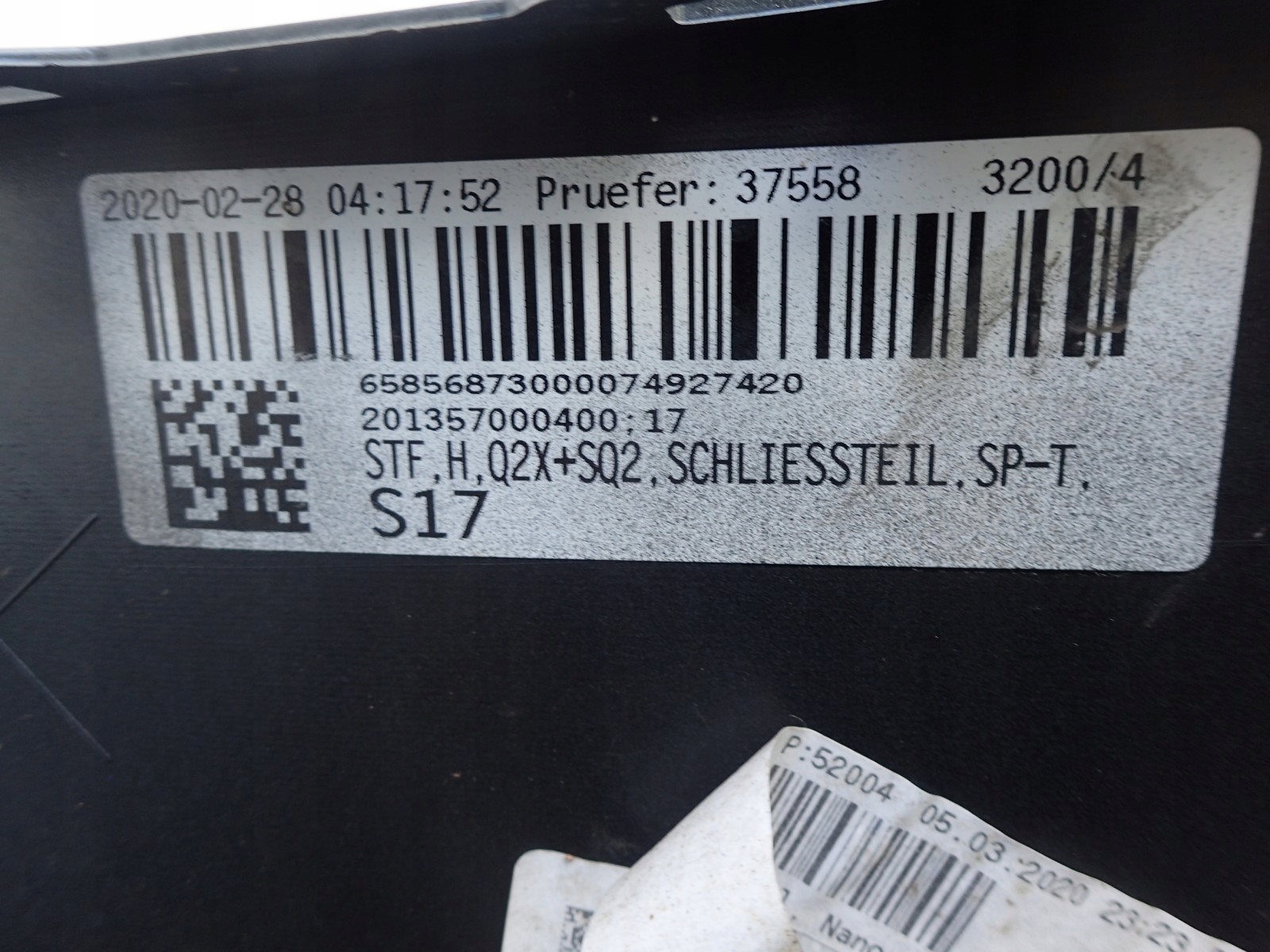 Stoßstange heck hinten AUDI Q2 81A 2016
