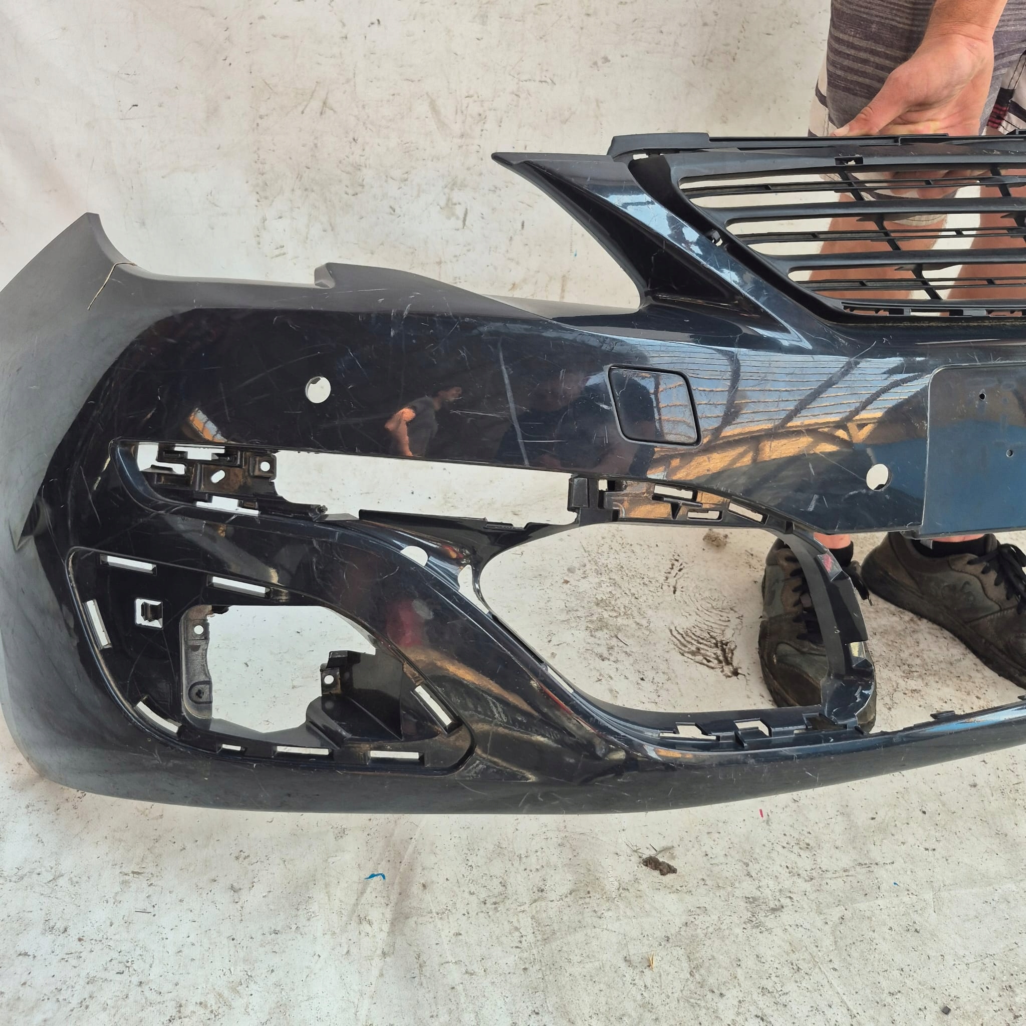 PEUGEOT 308 II 2 13-17 bumper front front PDC
