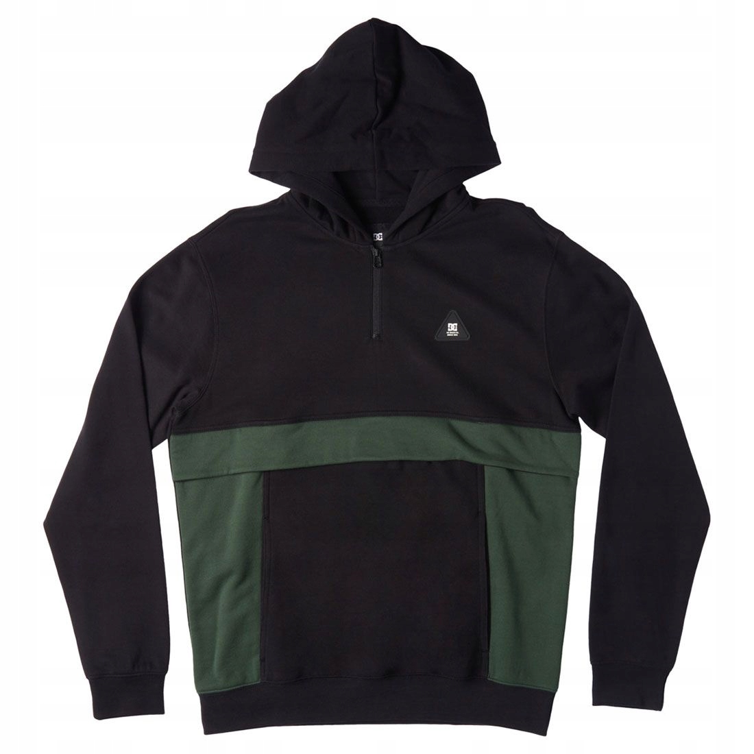 Mikina s klokaní kapsou DC Optics Zip Hoody černá M