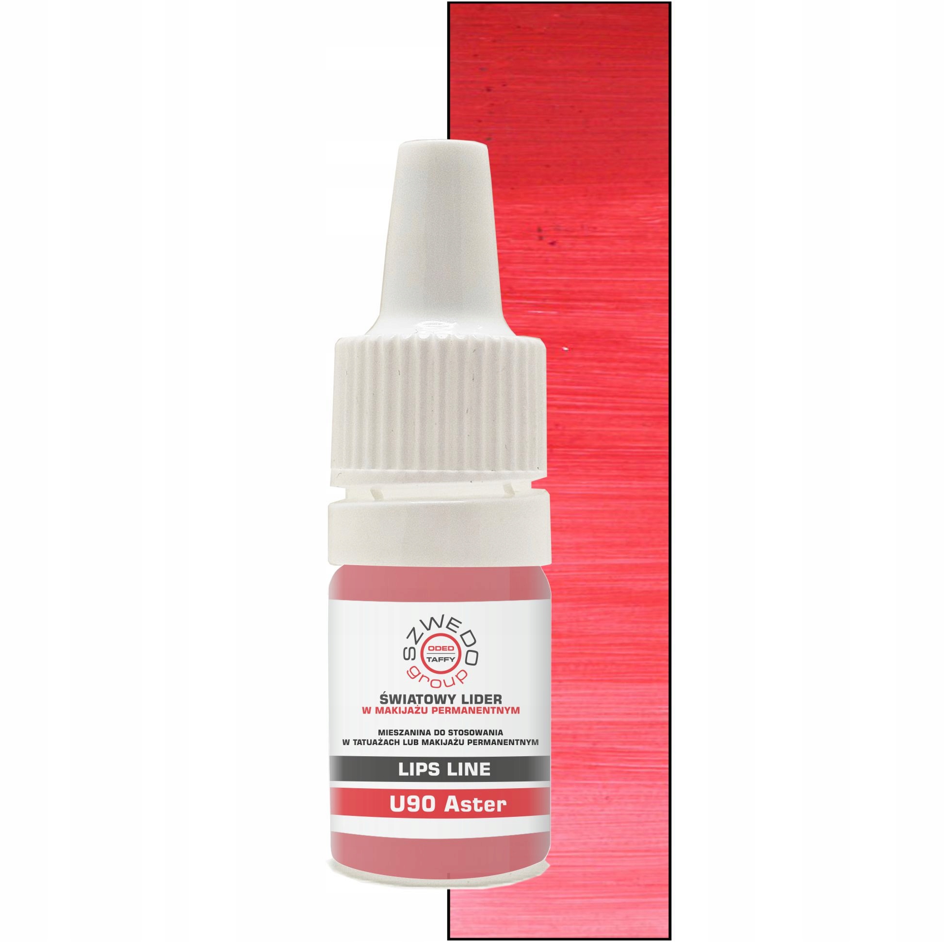 U90 Aster – pudrově červený pigment pro permanentní líčení rtů