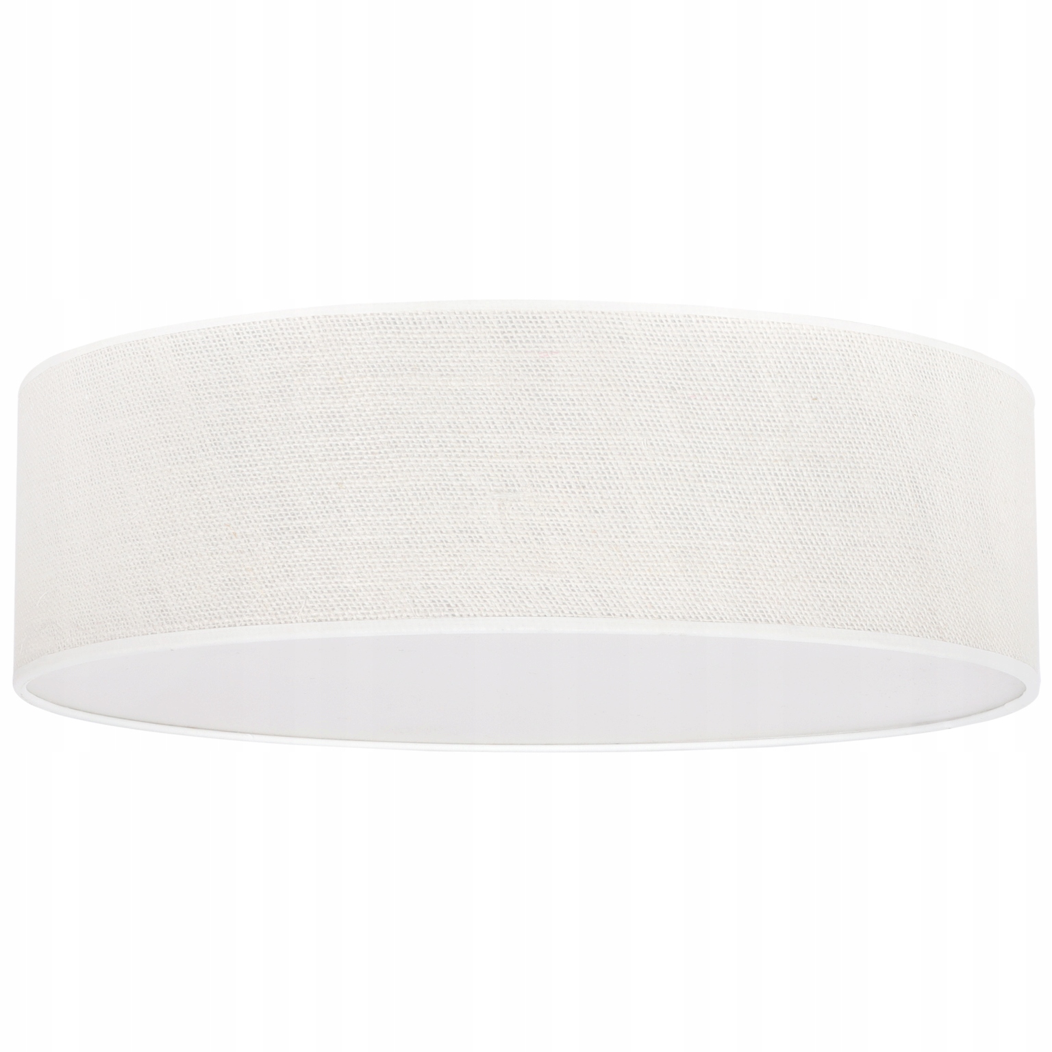 Okrúhla Stropná Lampa Stropné Svietidlo Tienidlo Boho Biela Juta Do Kuchyne Jedálne E27