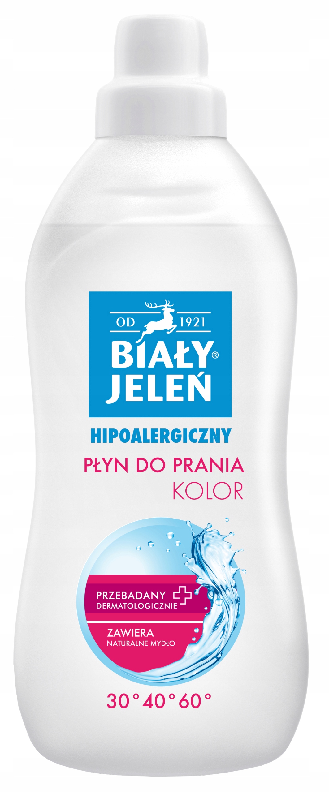 

Biały Jeleń Hipoalergiczny płyn do prania kolor