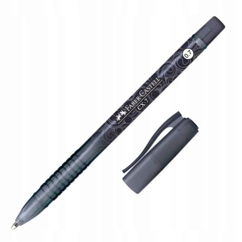 

Długopis CX7 0,7mm Czarny Faber-Castell 256899