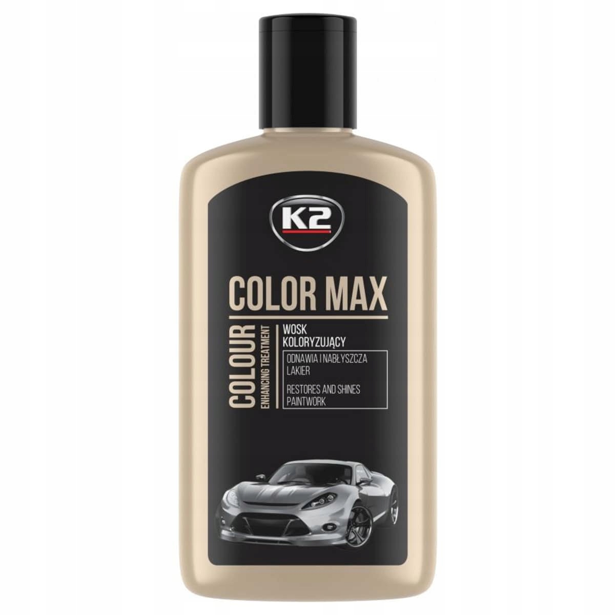 

K2 Color Max 250ml Wosk Koloryzujący Czarny