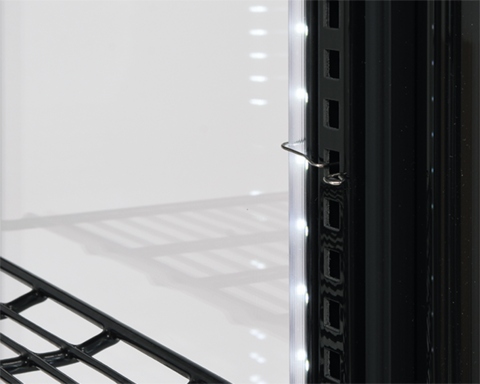 WITRYNA CHŁODNICZA NA CIASTA DESERY 78L CZARNA Rodzaj witryna chłodnicza