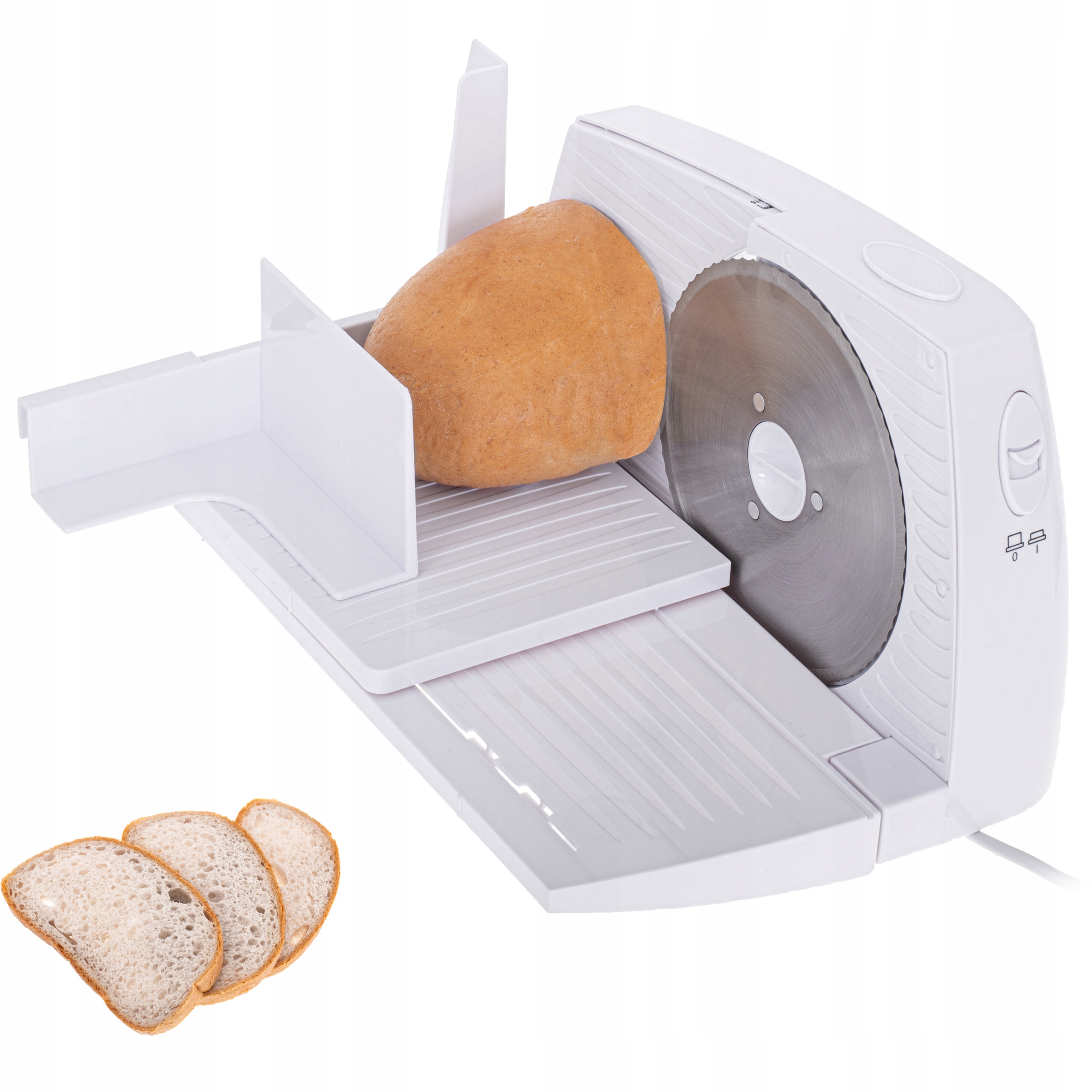 KRAJALNICA do CHLEBA WĘDLIN SERÓW SKŁADANA REGULACJA 0-15mm NÓŻ 17cm Marka Adler