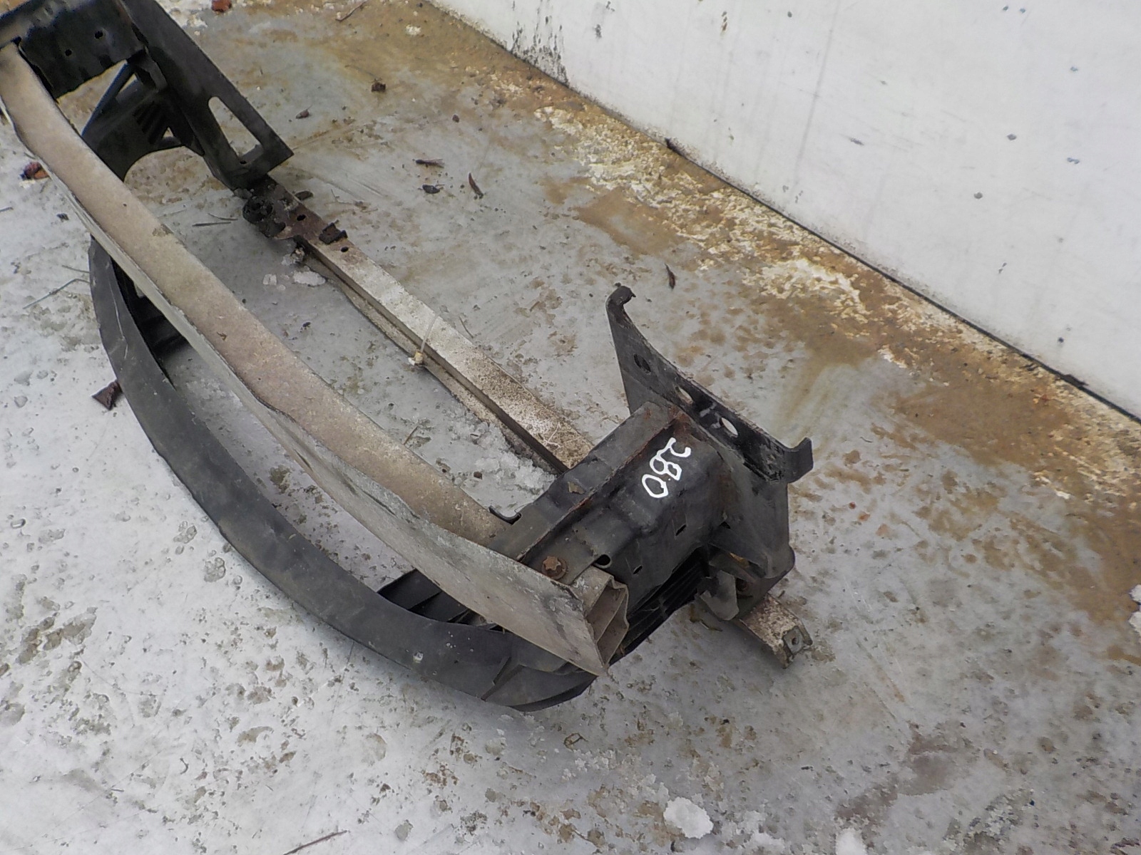 280 OPEL CORSA D support panel for radiators pillar iron