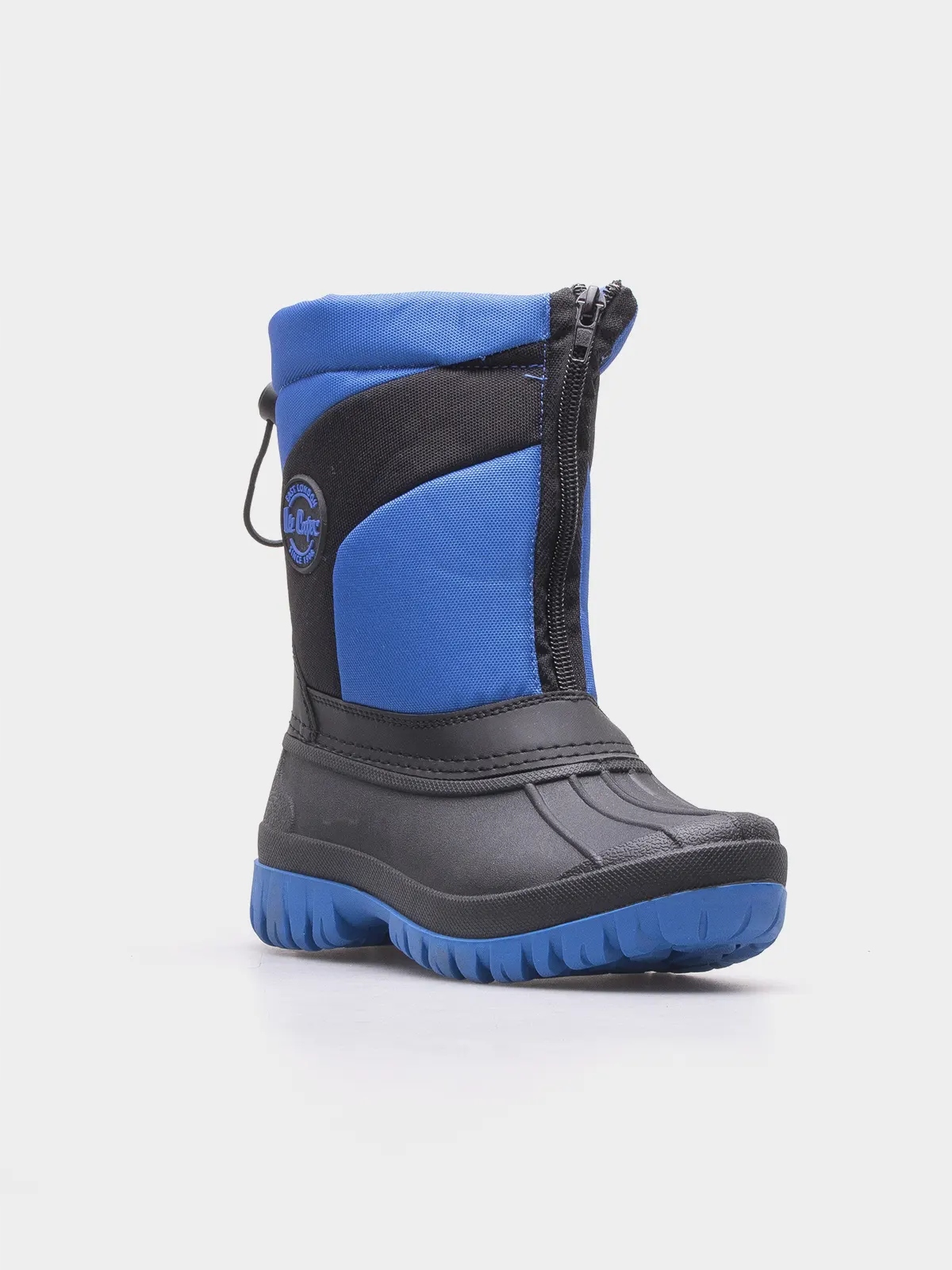 Śniegowce LEE COOPER LCJ-23-44-1990K NA ZIMĘ OCIEPLANE DLA DZIECI SPORTOWE Materiał skóra ekologiczna