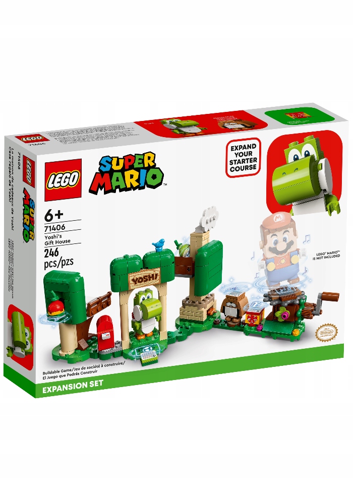 Lego Mario Dom prezentów Yoshiego zestaw rozszerzający 71406