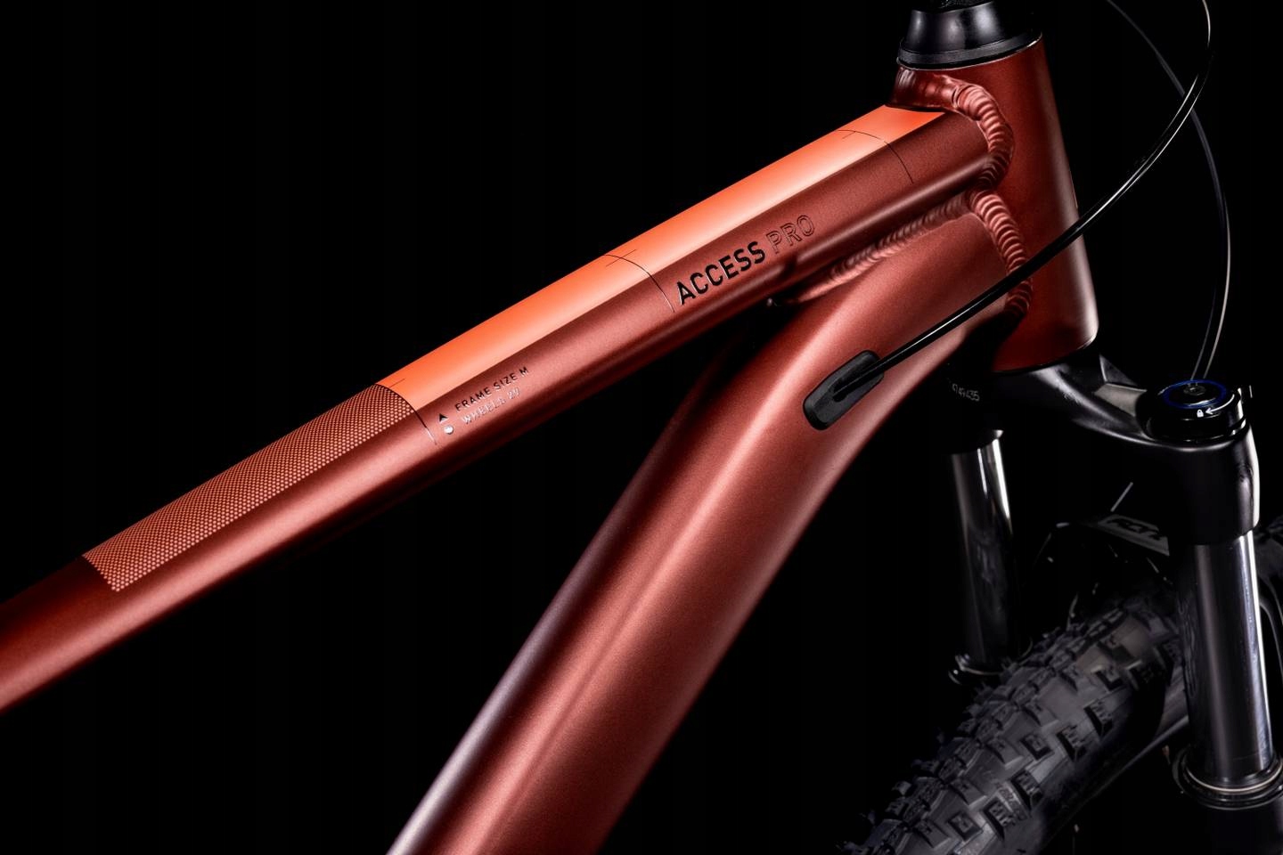 Rower CUBE ACCESS WS PRO rama S 16'' rubymetal Kod producenta 525410