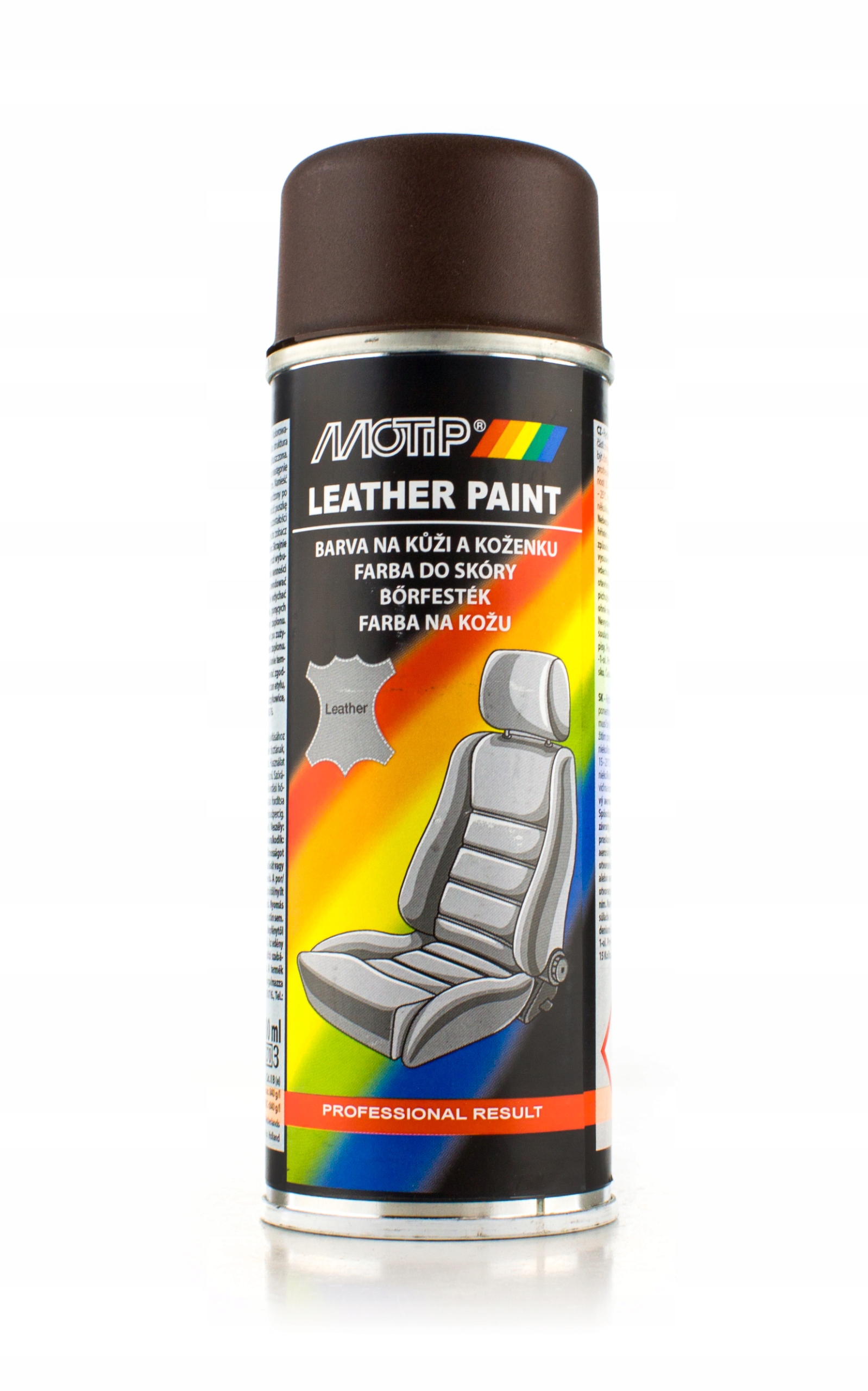 

Motip brązowy Lakier Farba Do Skóry Vinylu spray