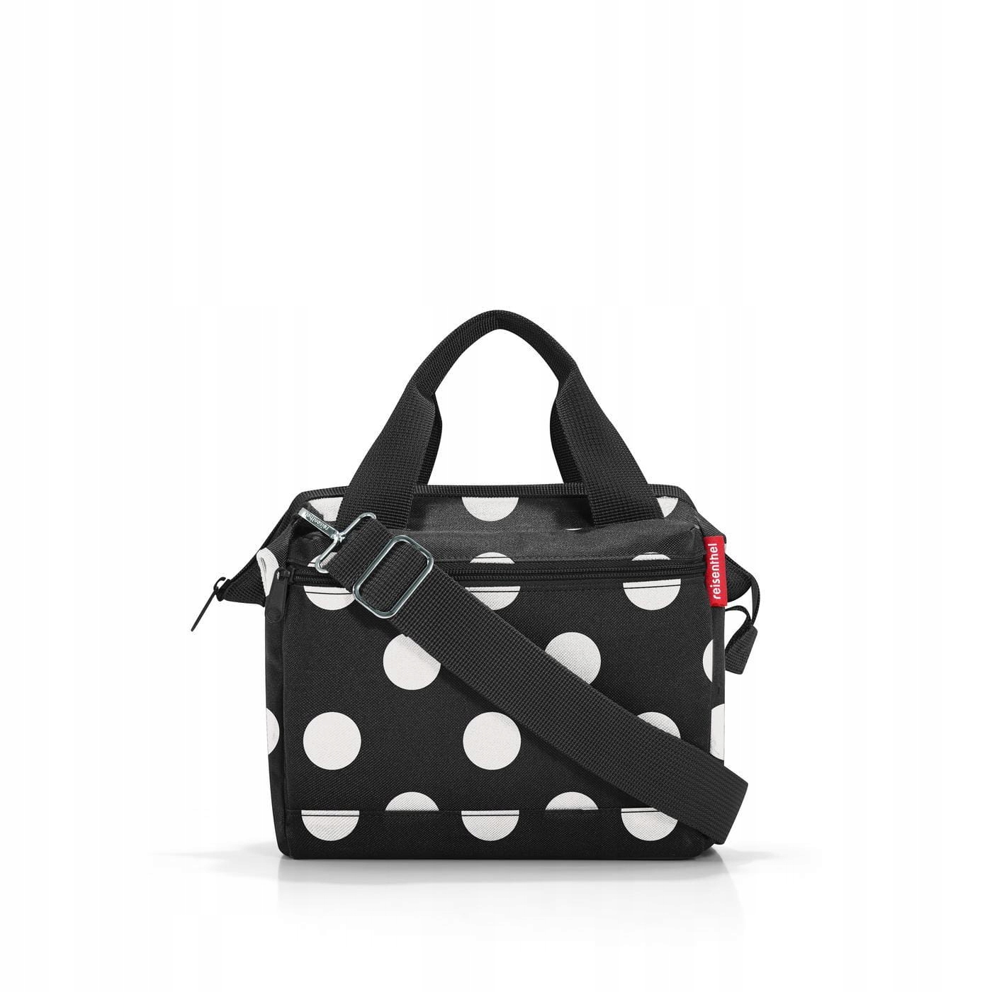 Torba Allrounder Cross, dots white, Reisenthel