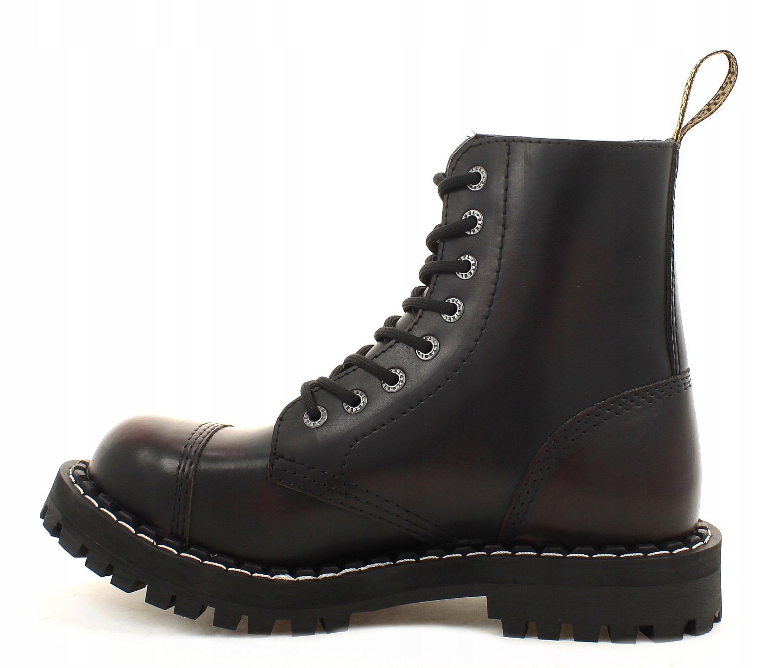 GLANY STEEL BURG./CZAR. 8-DZIUR 114/O/BUR/B 41 Rozmiar 41