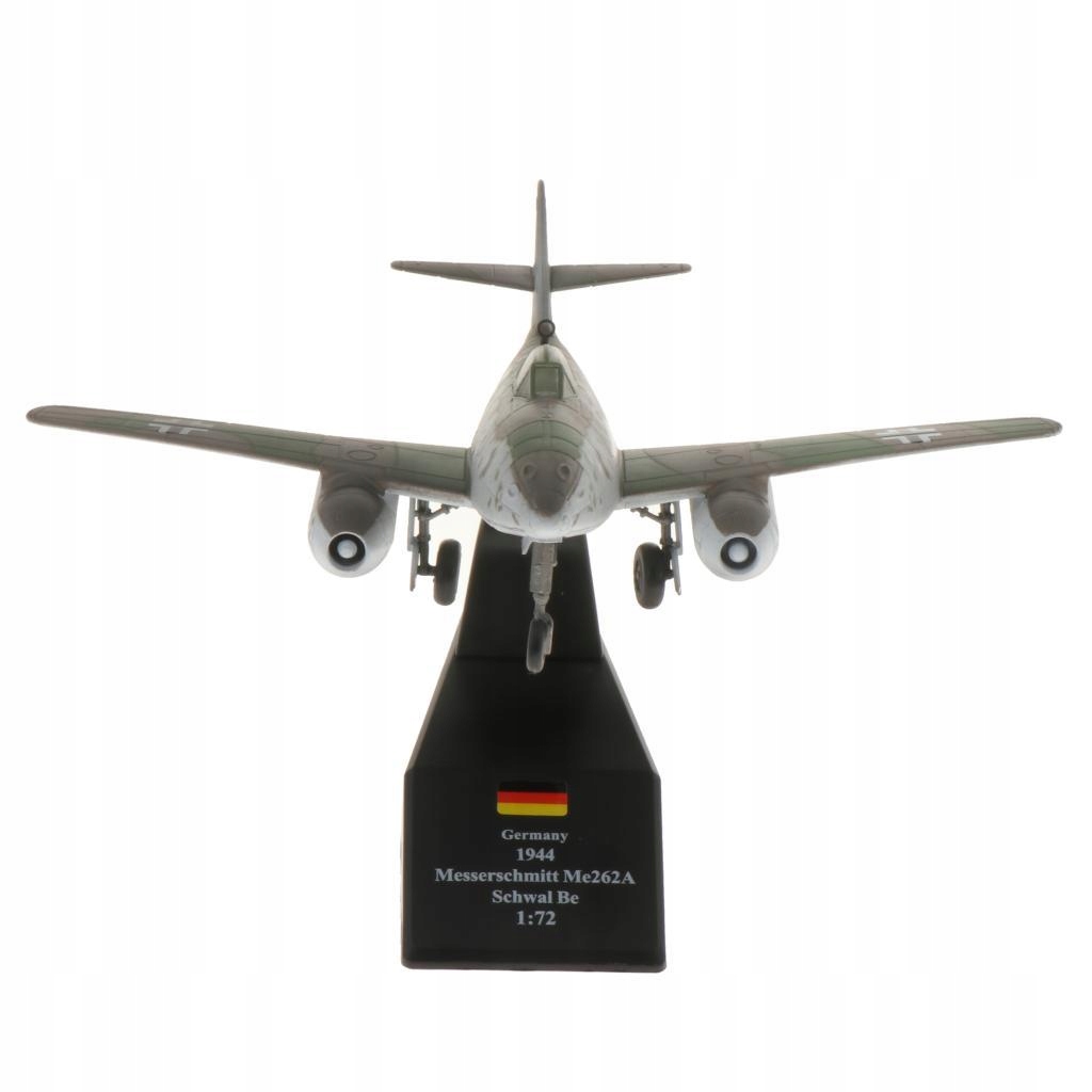 Niemiecki model myśliwca ze stopu Me Fighter w skali 1/72 Model samolotu Diecast dla