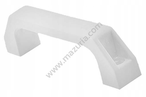 Uchwyt Z Pvc 120 MM, Biały
