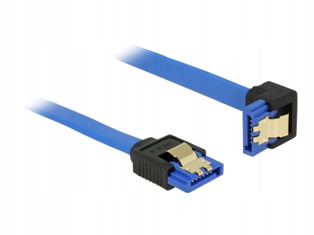 

Kabel Przewód złącze Sata 6 do dysku kątowy szybki