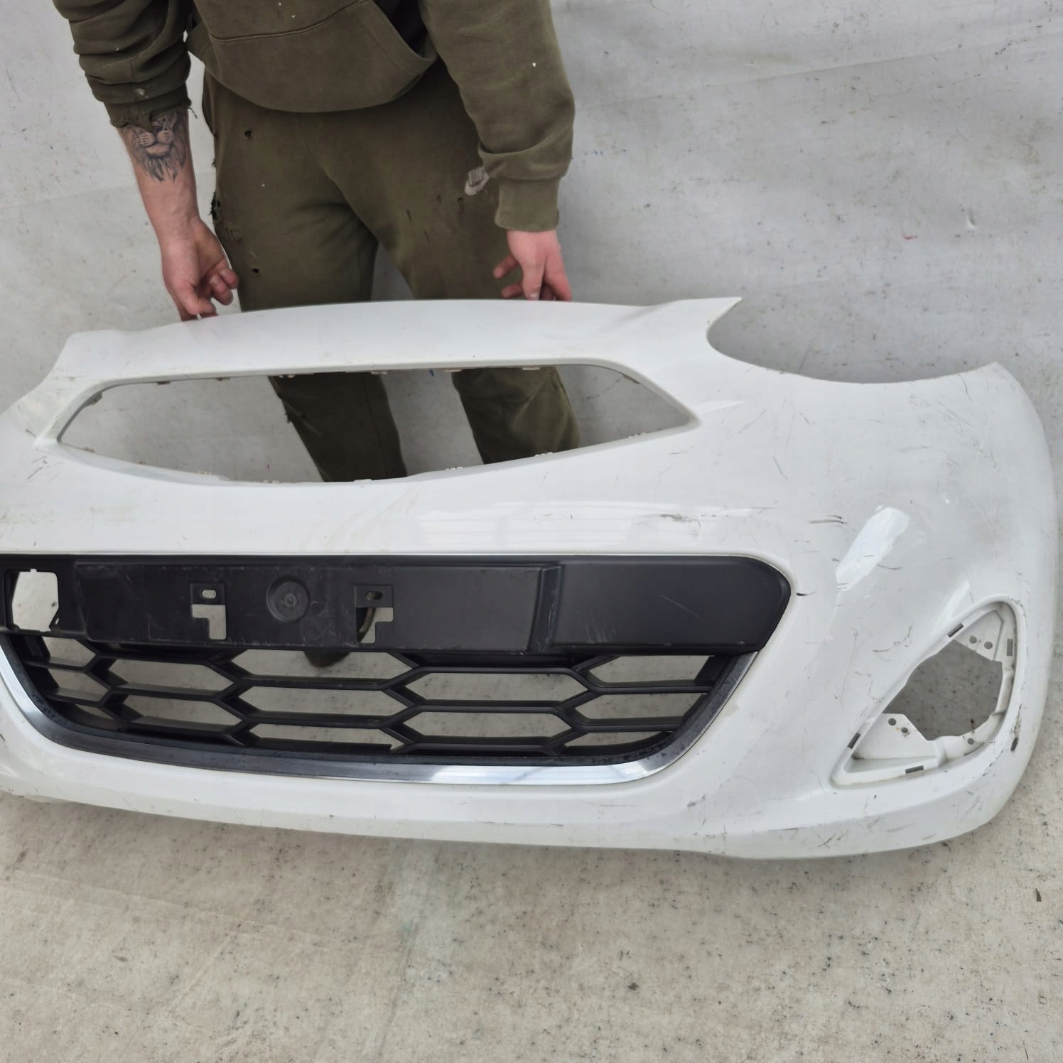 NISSAN MICRA IV 4 K13 LIFT 13-16 bumper front front