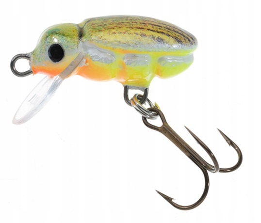 2,5cm 2g Chrząszcz Beetle Holo Select Wobler Jaxon Kleń Jaź Okoń kolor Eu