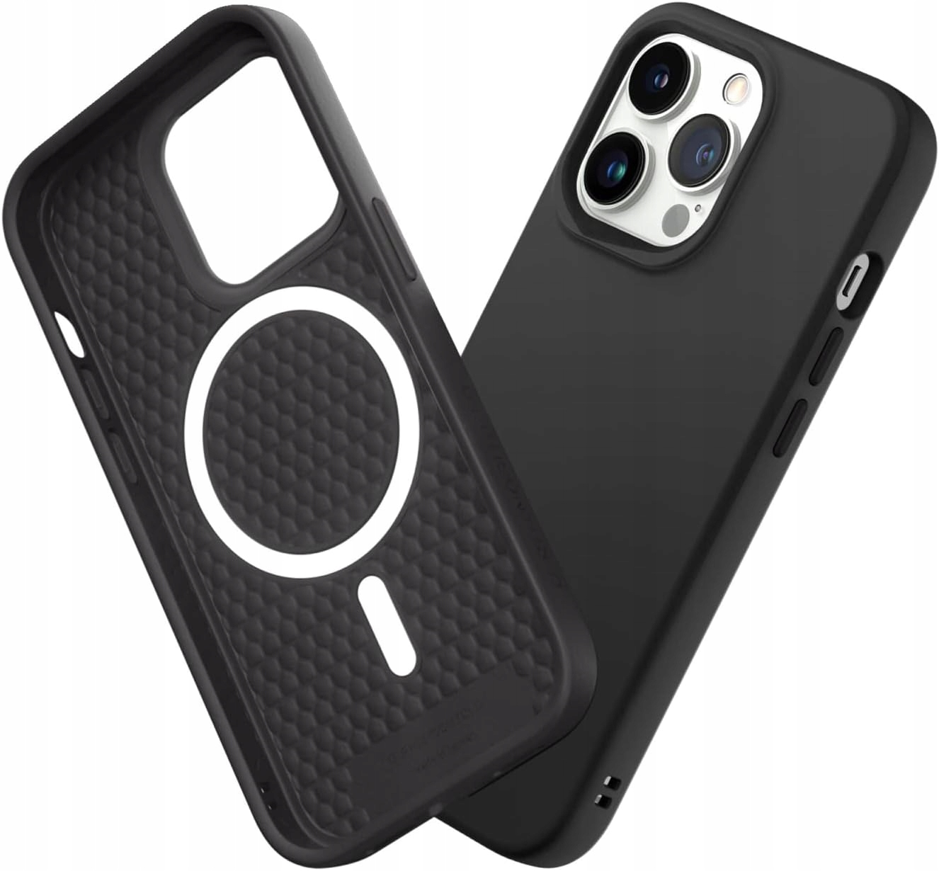 Etui Rhinoshield SolidSuit iPhone 13 Pro MagSafe klasyczna czerń