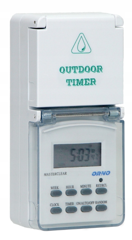 PROGRAMATOR CZASOWY DO GNIAZDA IP44 OR-PRE-432 ORNO Marka Orno
