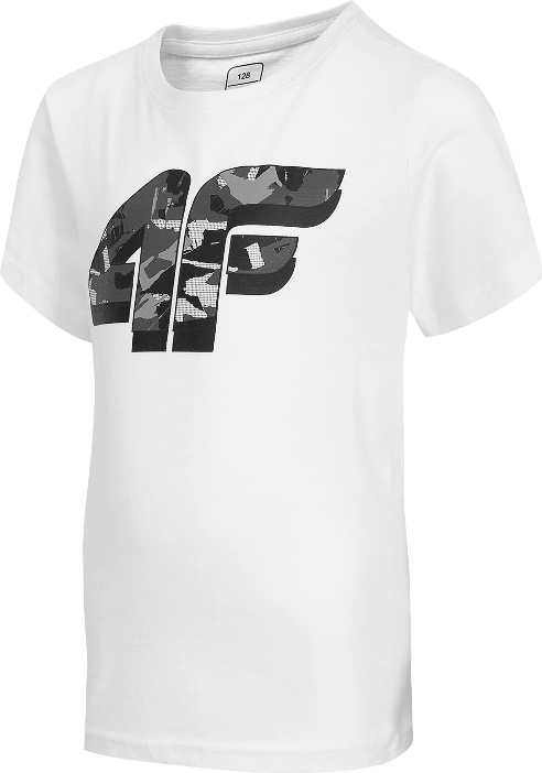 

4F T-shirt Chłopięcy Koszulka JTSM005A r. 146