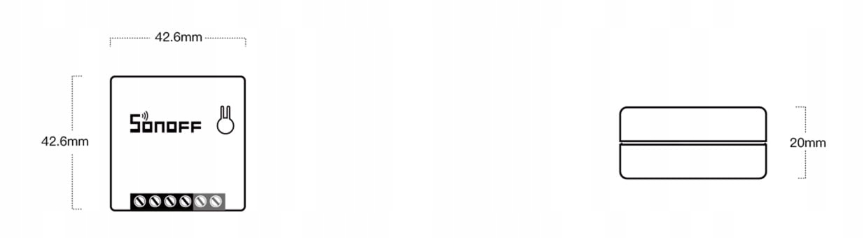 Sonoff Mini R2 dopuszkowy przekaźnik Wifi Rodzaj sterownik