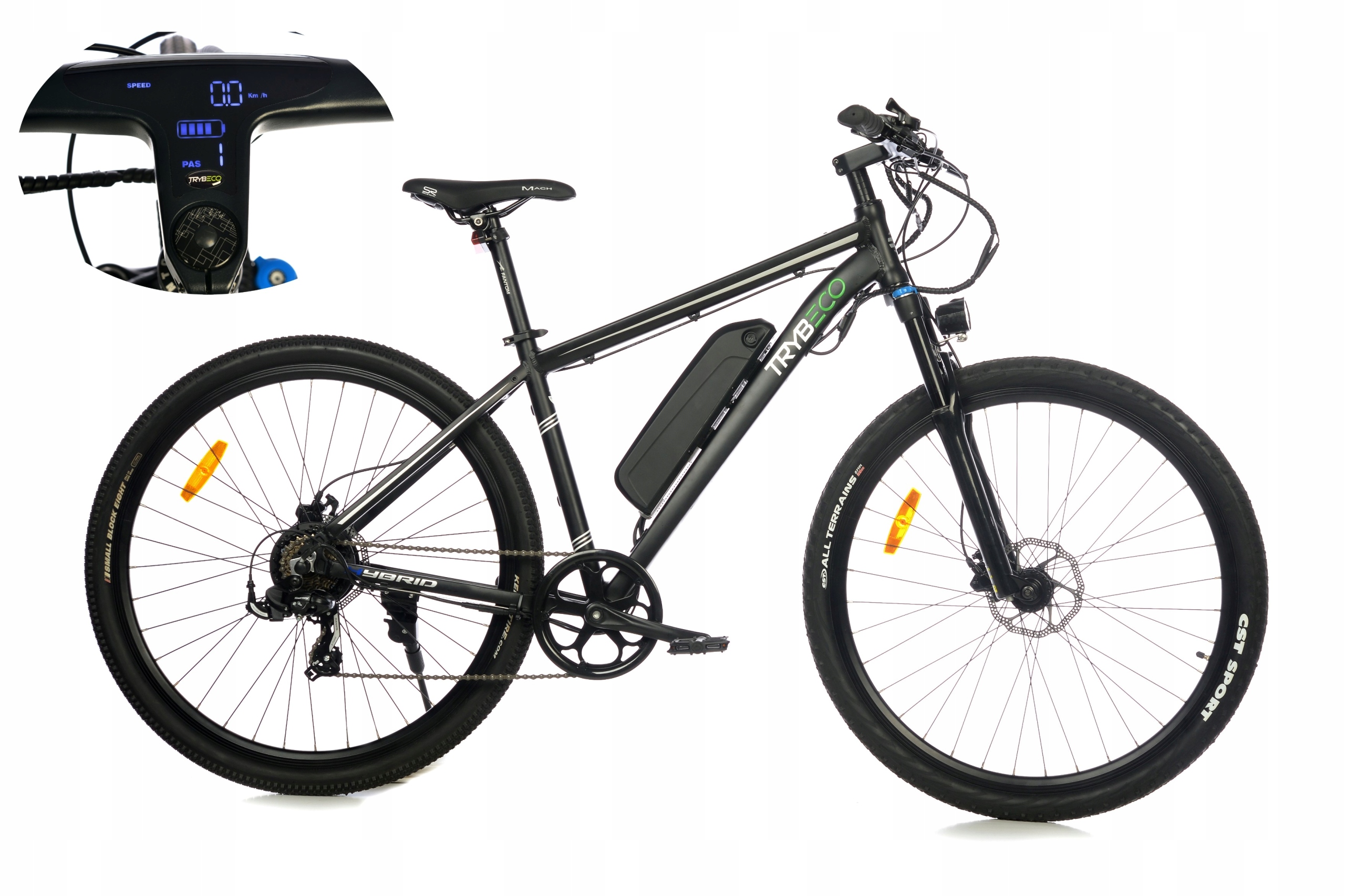 Elektrokolo Hybridní Kolo Fantom X Trybeco Městské Trekové Kolo 250W 28"