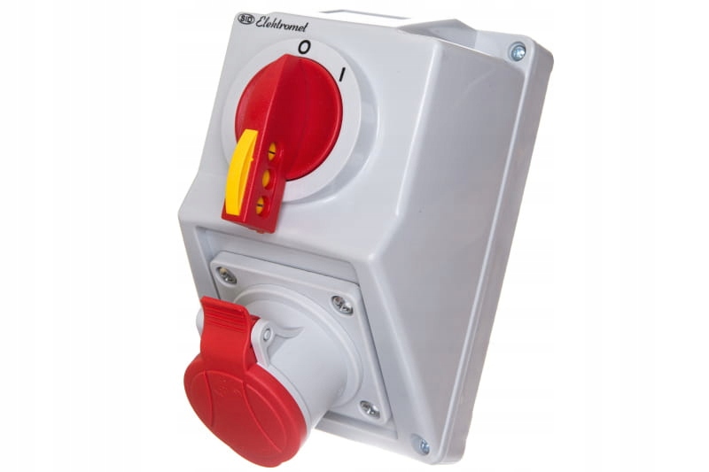 Silová Instalační Sada 16A4P 400V IP54 Odpojovač 0-1 C16-18 Elektromet