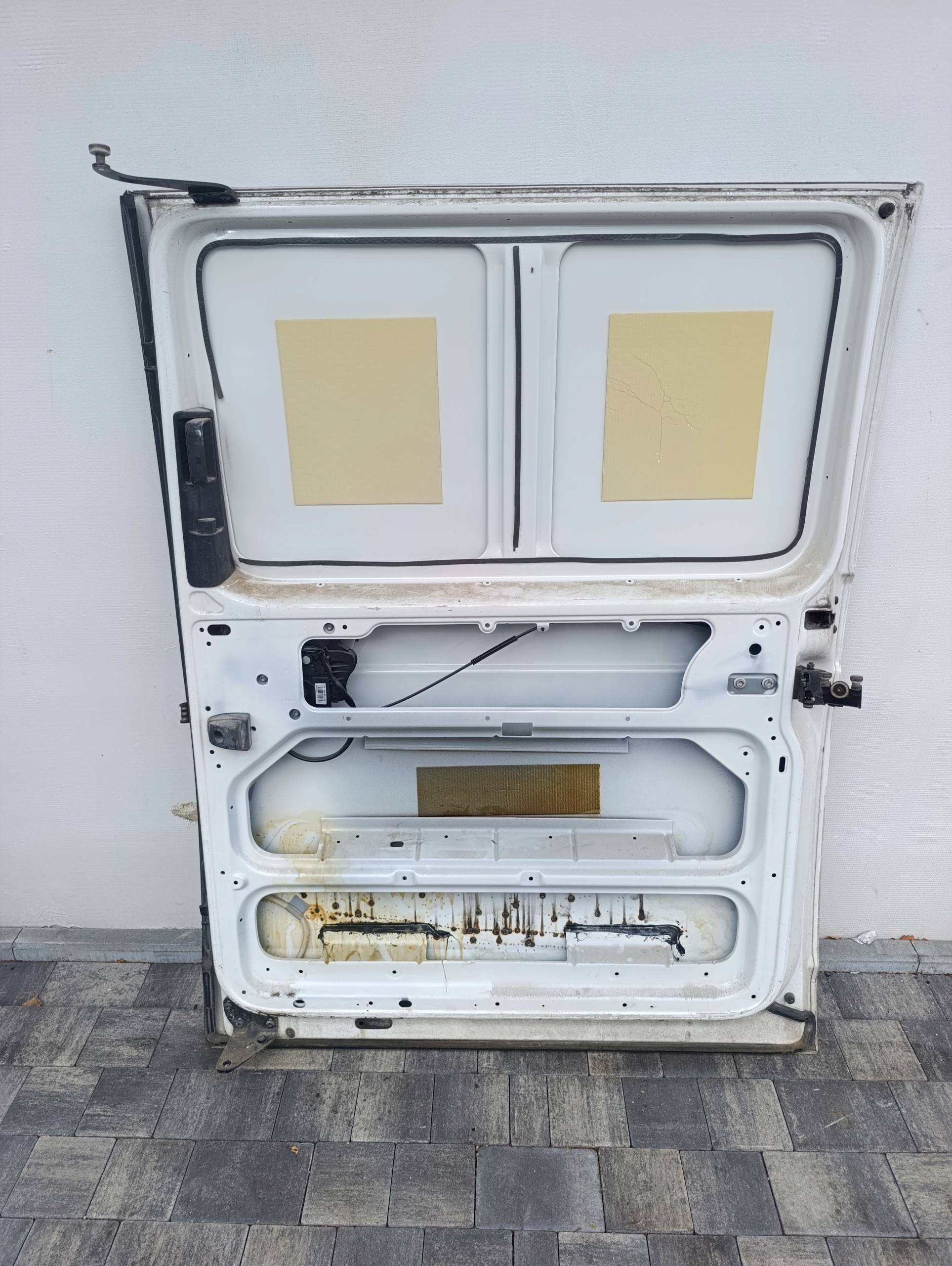 door sliding VW T5 T5 lift side right biale without windows LB9A