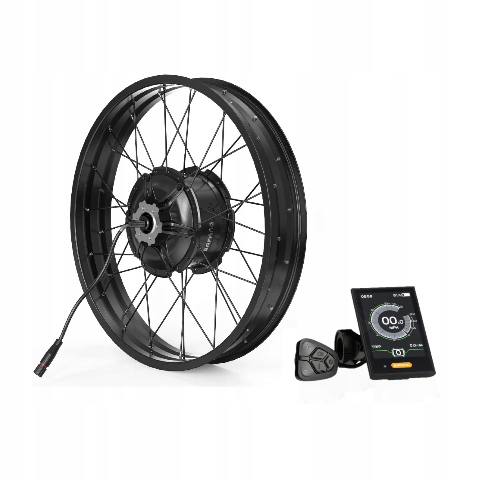 Bafang Fatbike Zestaw Elektryczny 48V 1000W Silnik W Koło Tylne