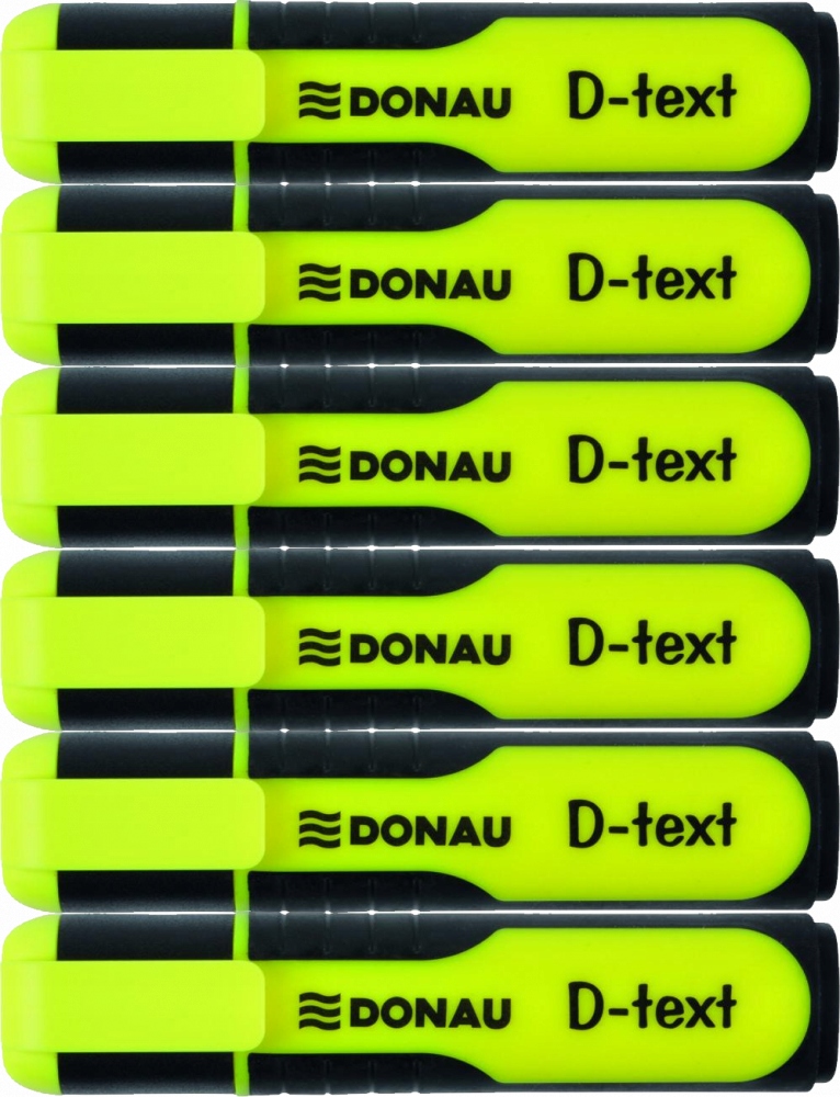 

Zakreślacz fluorescencyjny Donau D-Text żółty x 6