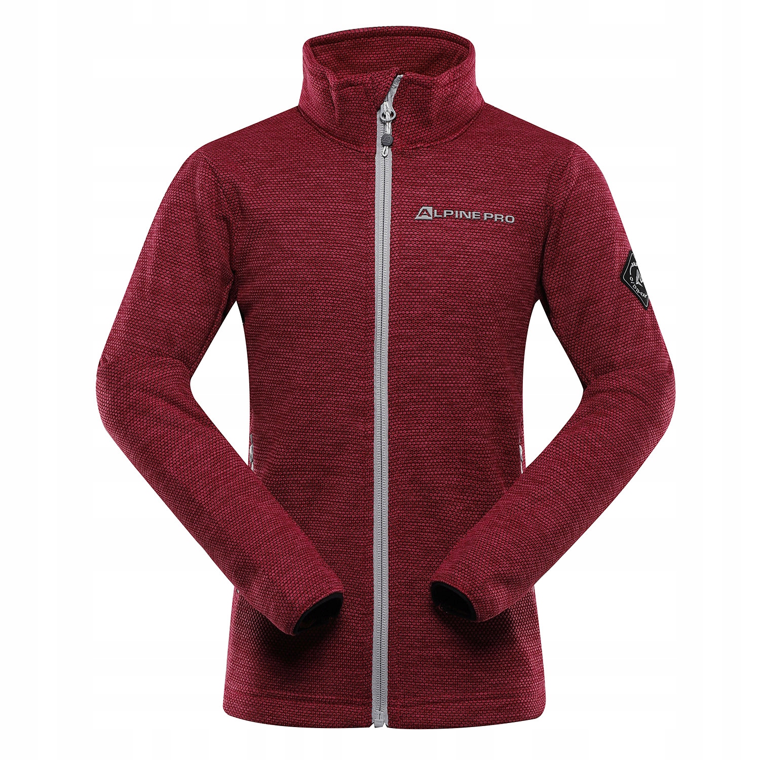 Bluza dziecięca polarowa Alpine Pro Zego k.bordowy r.152-158