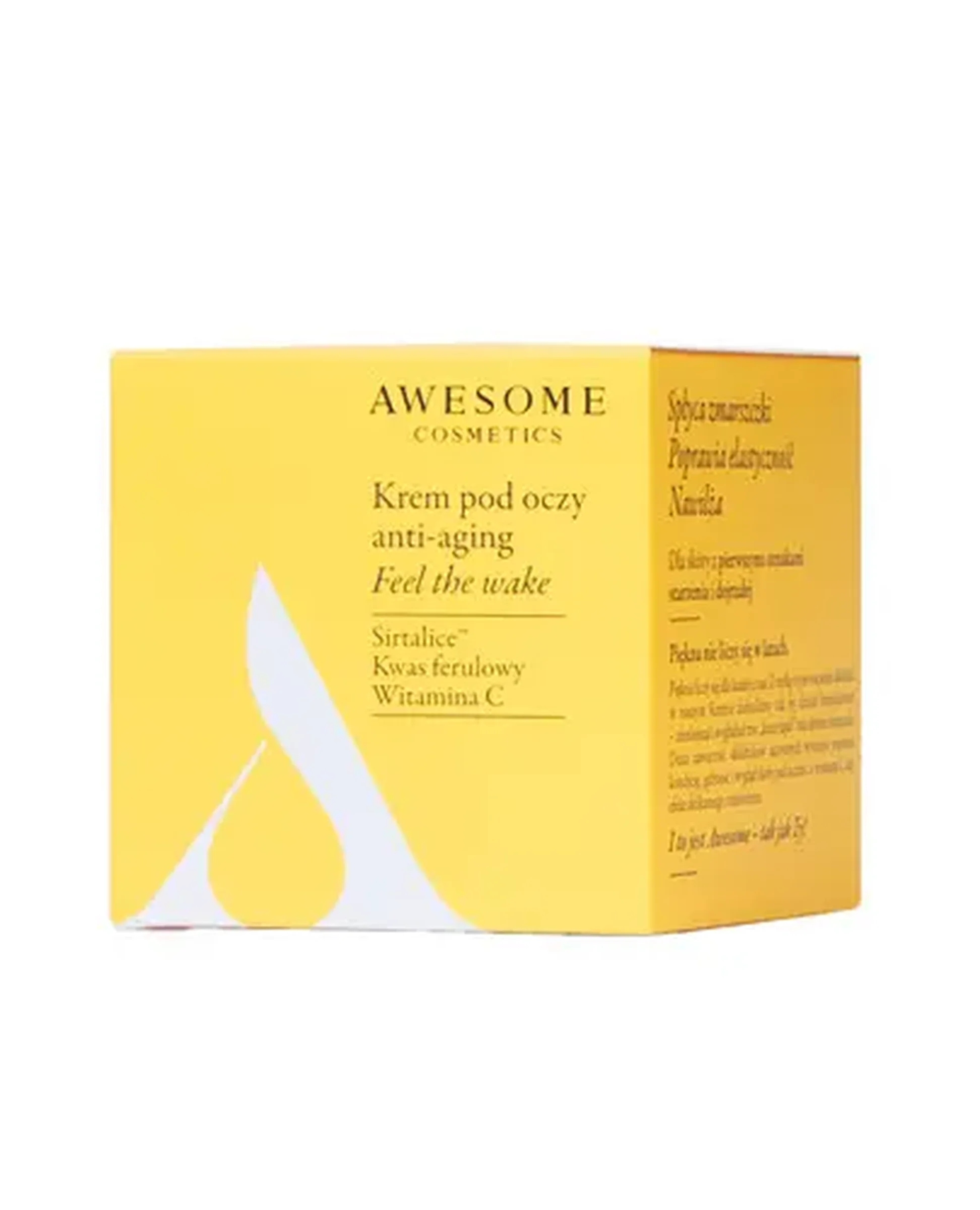 Awesome Cosmetics Feel The Wake krem pod oczy anti aging 15 ml