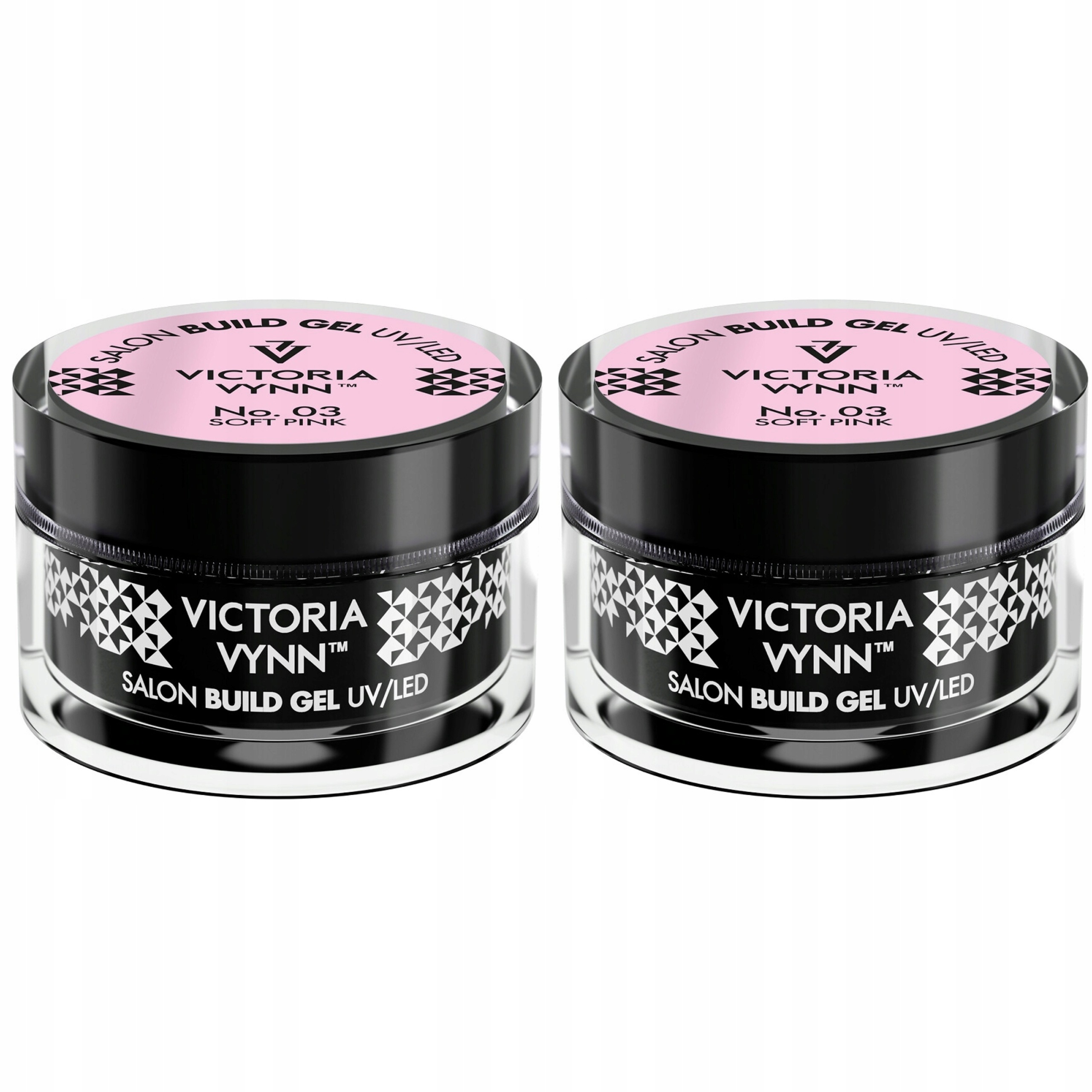 2 x Victoria Vynn Build Gel 03 Soft Pink, 50 ML