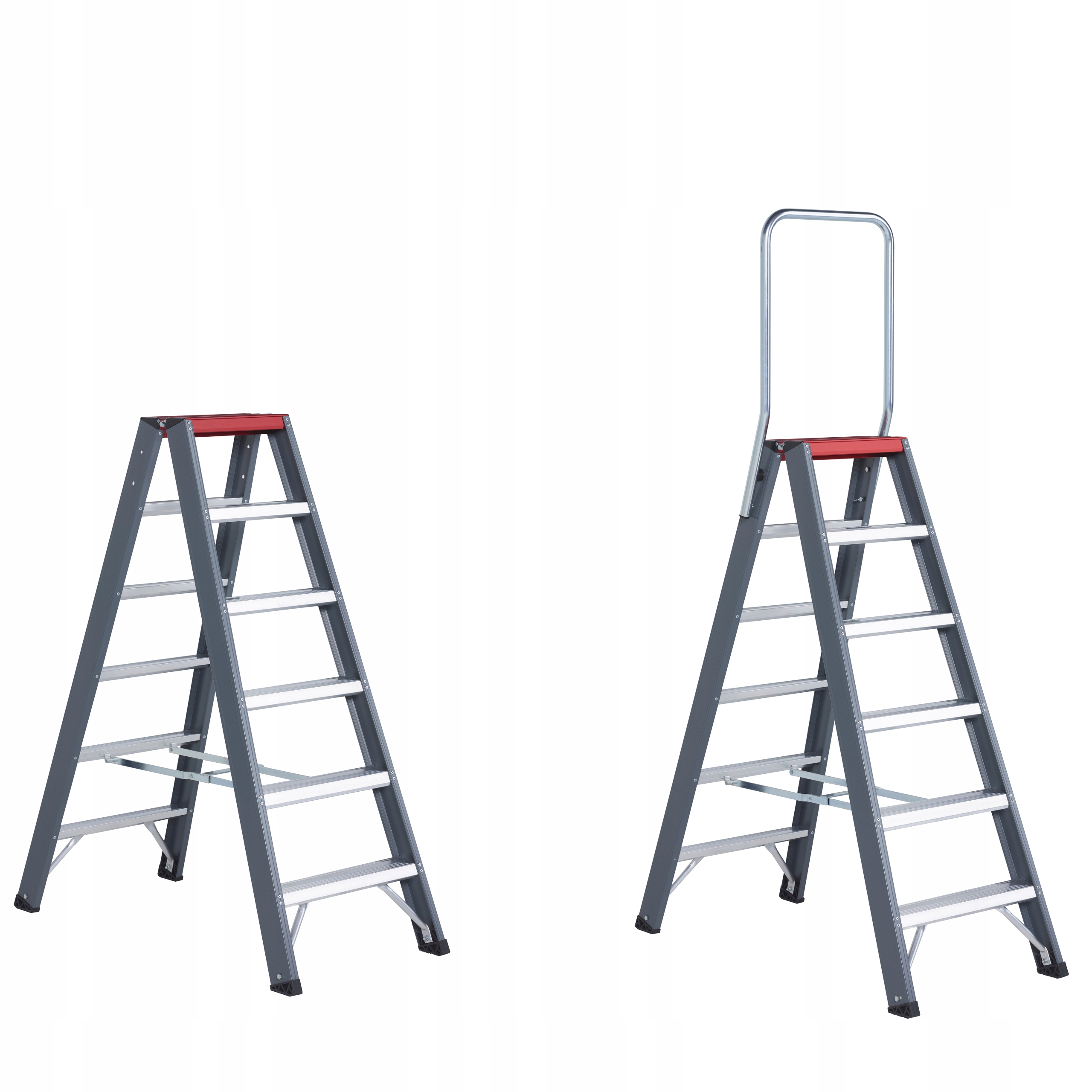 Drabina dwustronna 2x6 stopnie aluminiowa Falco Fdo Altrex 192326