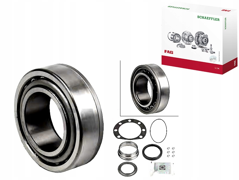 Sada Ložisek Kola Fag 6013500468 6013501510 5182