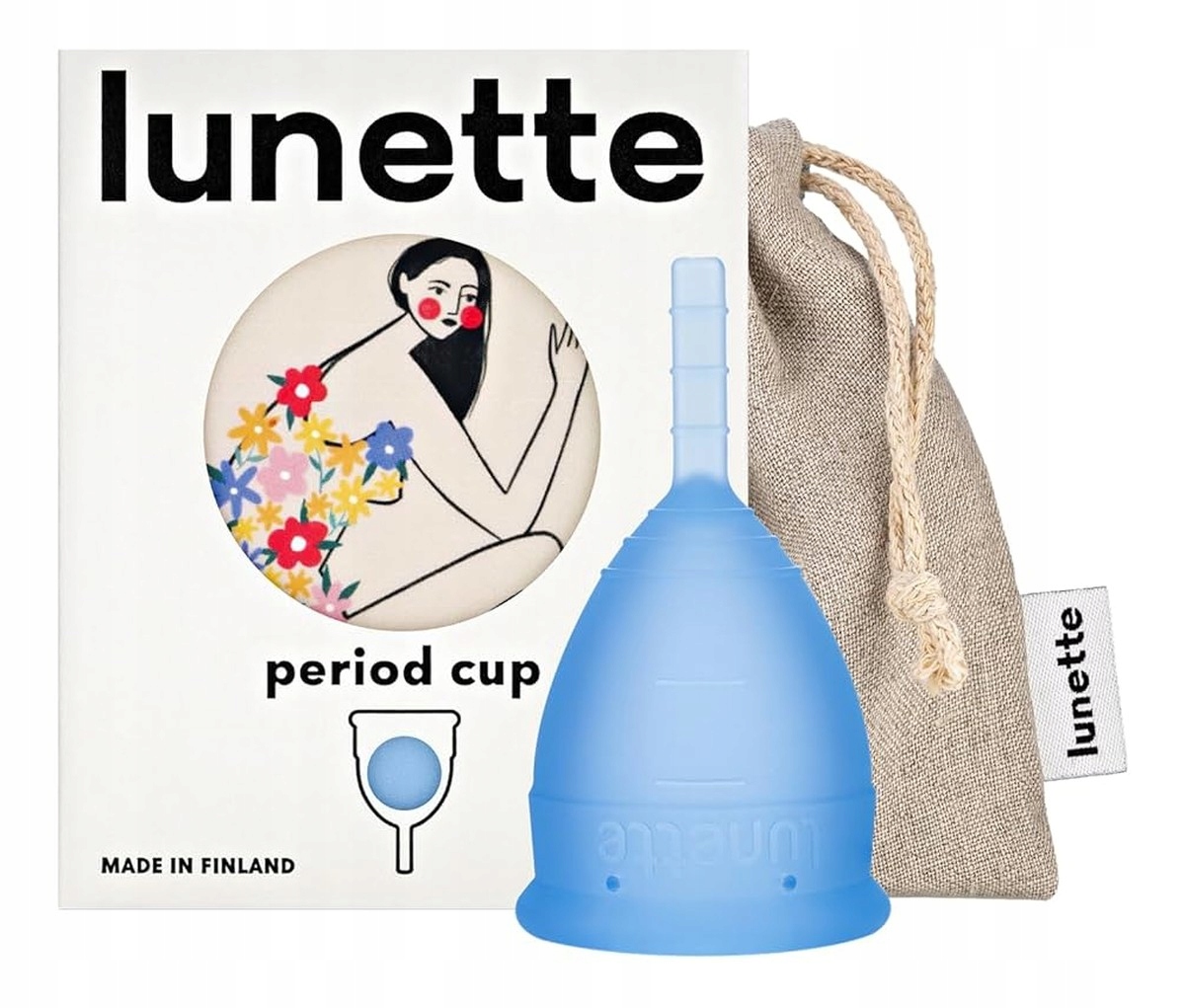 Lunette Period Cup kubeczek menstruacyjny Niebieski 41mm