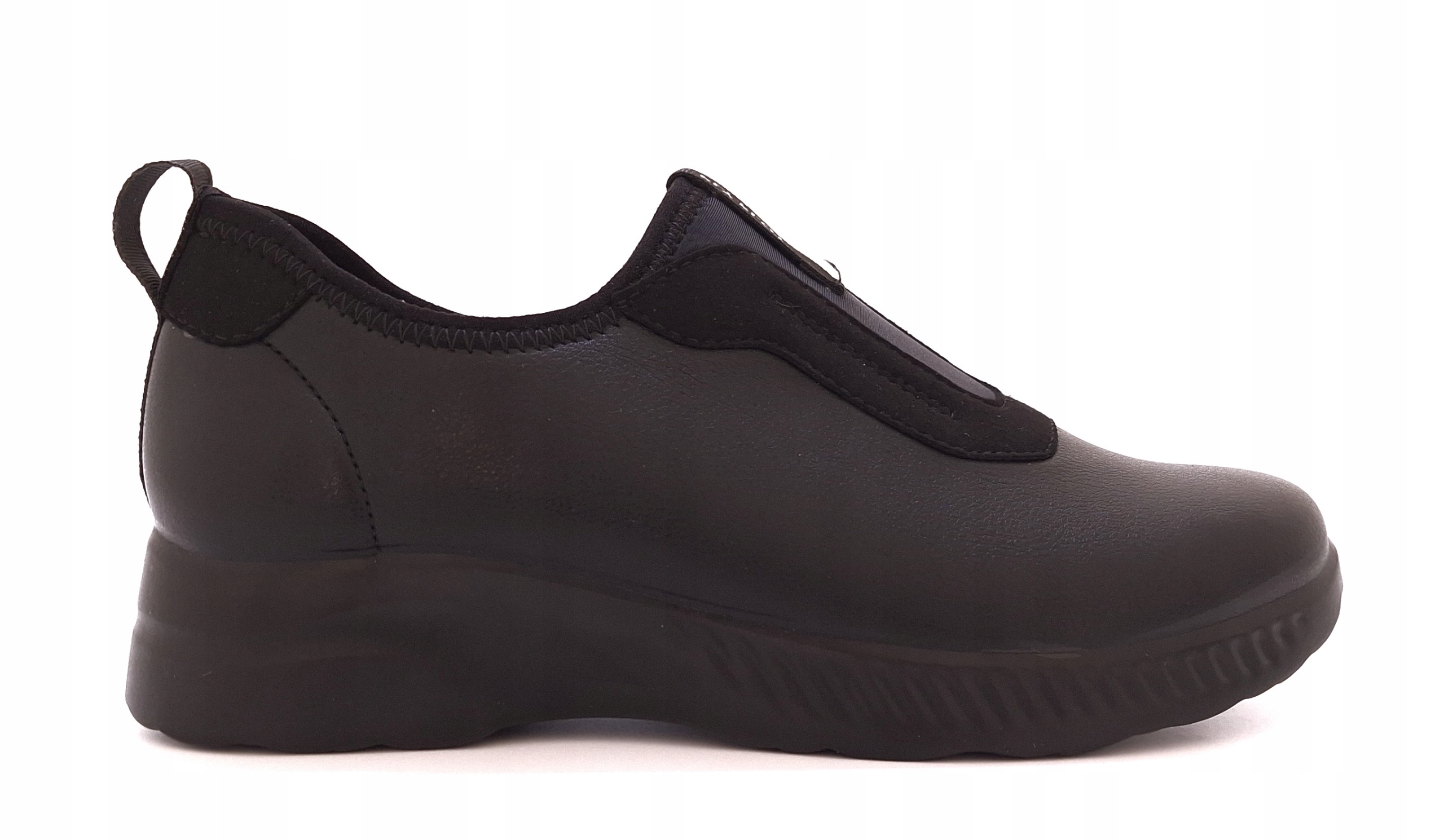 Černé dámské nazouvací polobotky Fly Flot 49 036 28 Black r39