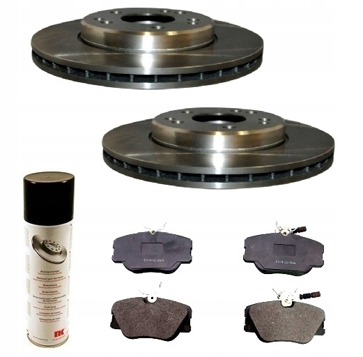 Диски колодки MERCEDES W124 T124 спереду вентильовані