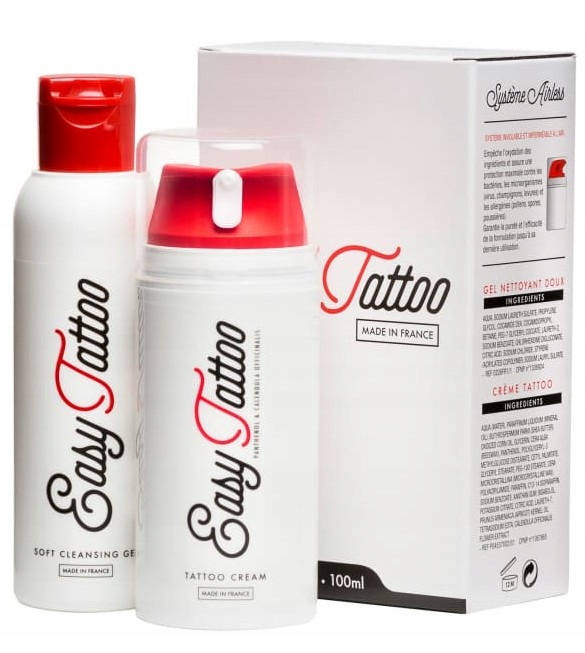 

Easy Tattoo krem do tatuażu 100ml żel 125ml