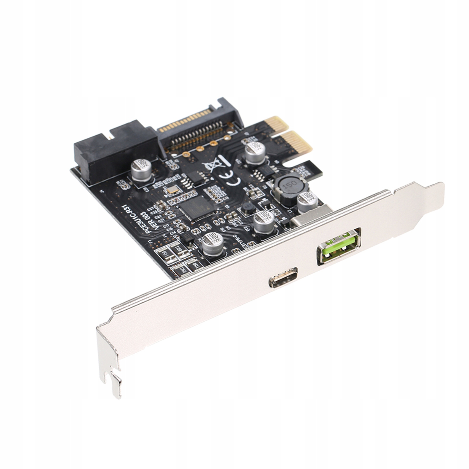PCI-E do USB3.1 Type-C Karta ekspansji PCI-E do USB Szybka ładowanie GG