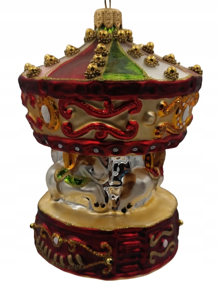 

Bombki Choinkowe Szklane Karuzela13cm