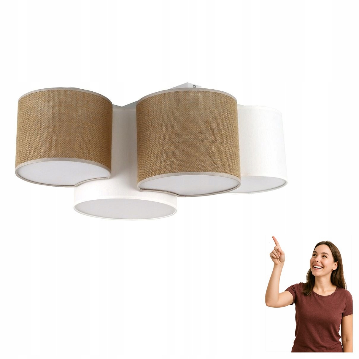 Stropná lampa Mona Juta 5908 Tk Lighting
