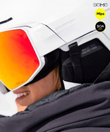 Kask narciarski Salomon Driver Prime Sigma Photo Mips white 2024 - S 53-56 Rozmiar Inny