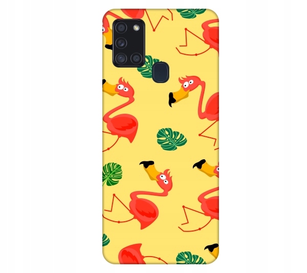 

Etui na telefon Samsung Galaxy A21s Flamingi smies