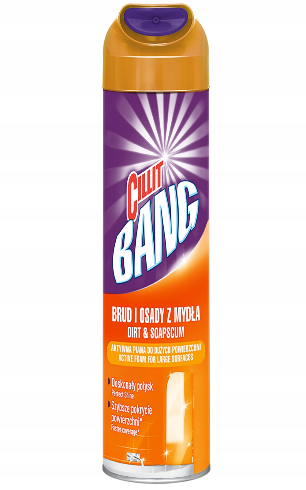 

Cilit Bang Aktywna Piana D/osadów Z Mydła 600ML