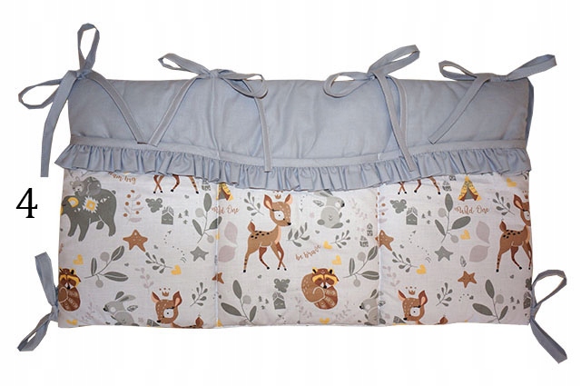 PRZYBORNIK DO ŁÓŻECZKA 3 KIESZONKI ORGANIZER Bohater / Bajka brak