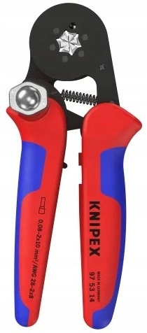 Knipex 97 53 14 Samonastaviteľné krimpovacie kliešte